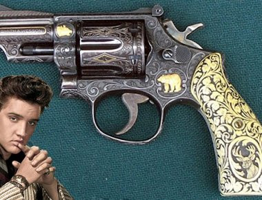 Το περίστροφο του Έλβις Πρίσλεϊ πωλήθηκε 175.000 δολάρια σε δημοπρασία! (βίντεο)